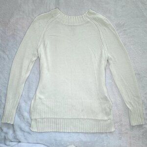 White Knit Sweater Old Navy Size XS